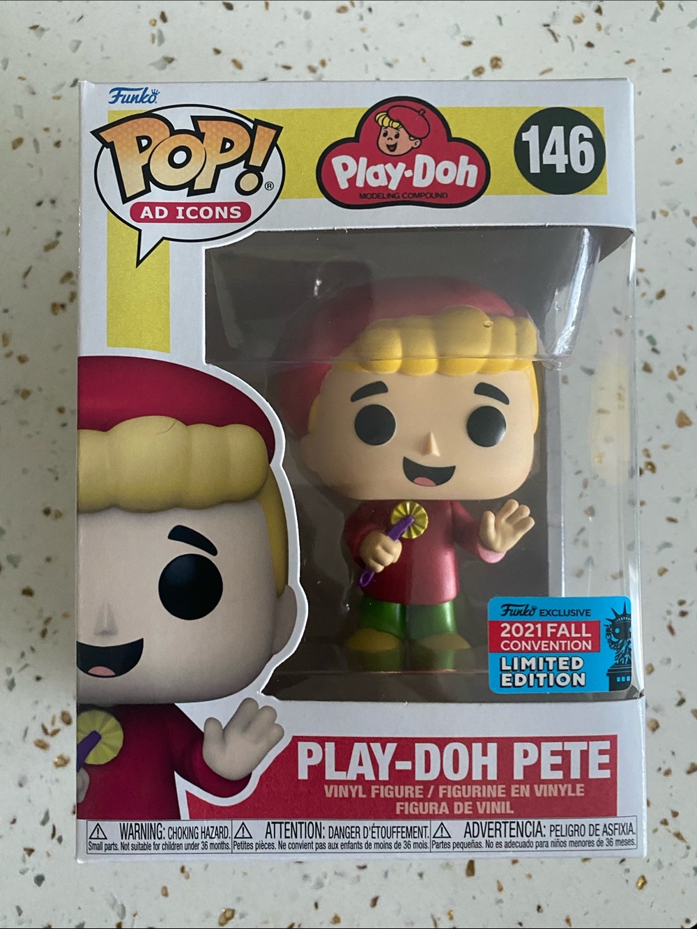 Funko Pop! Ad Icons: Play-Doh Pete #146 vinyl figure BNIB